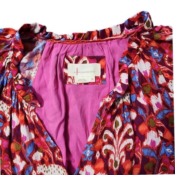 By Anthropologie Tiered Mini Dress - Picture 4 of 12